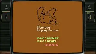 Dumbo&rsquo;s Flying Circus (Atari 2600) Gameplay | Unreleased & Cancelled Kids Library Game