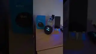 Echo Spot 🌊 Smart alarm clock w/ Alexa &ndash; perfect for any room! #EchoSpot #SmartHome #Tech #FYP