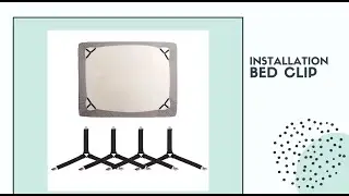 How to make a bed- How to install a bedsheet clip on a bed 19 AED only.