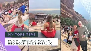 Yoga at the Red Rocks Amphitheater | Yoga on The Rocks | Yoga Bucket List |