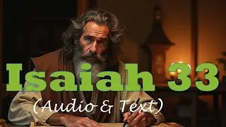Isaiah 33 | KJV AUDIO BIBLE (With Text & Images)