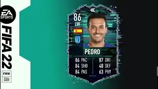 86 FLASHBACK PEDRO PLAYER REVIEW - Fifa 22 Ultimate Team