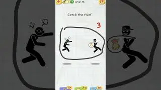 Draw 2 Save - Draw One Line to Solve #gamra #game #shorts