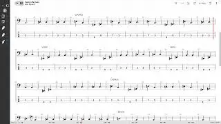 Rise Against - Swing Life Away (BASS TAB PLAY ALONG)