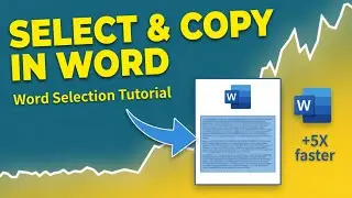 How to Select and Copy Rectangular block in MS Word