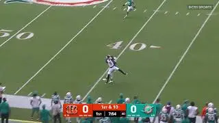Tee Higgins INSANE One-Handed Catch vs Dolphins! 🚀 | Bengals Highlights 2025