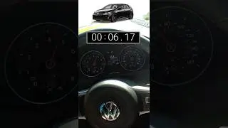 2021 Volkswagen Golf GTI 0-60 Test | 2.0L 4cyl Turbo | 7 Spd Auto | FWD | 228hp | 258 lb-ft #shorts