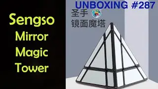 Unboxing №287 Sengso Mirror Magic Tower | Mirror Tower | Mirror Pyraminx