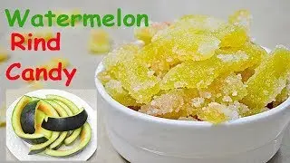 ये रेसिपी देखने के बाद आप कभी नहीं फेकेंगे तरबूज के छिलके | Watermelon Rind Candy recipe | #candy