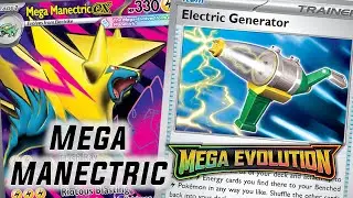 ⚡️Mega Manectric &iexcl;El mazo M&Aacute;S R&Aacute;PIDO! - Mega Evolution Pok&eacute;mon TCG