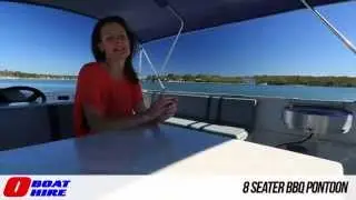 O Boat Hire - 8 seater BBQ Pontoon