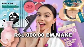 MAQUIAGENS E SKINCARE DA SHEIN