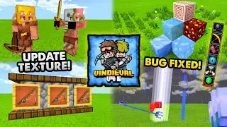 UPDATE! VINDIEVAL V4.6 BUG FIXES, NEW UPDATE TEXTURE MINECRAFT 1.14-1.16!