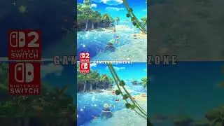 Kirby and the Forgotten Land Nintendo Switch 2 vs 1 comparison