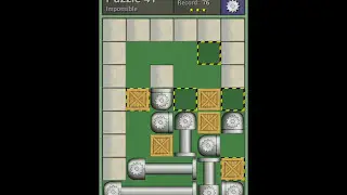 Pushing Machine (Impossible) Level Puzzle 41 - Perfect Solution