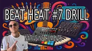Beat Heat #7 How To Make Melodic UK Drill On Native Instruments Maschine mk3 My Way #maschine #drill