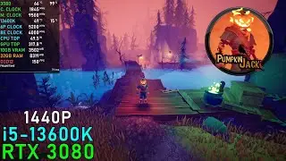 Pumpkin Jack: RTX 3080 & 13600K 5.2GHz [Ultra, RT: On, Native / 1440P]