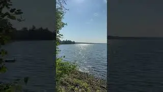 Sunshine Sparkling on Lake. What type of clouds? #lakelife #nature #weather #clouds #birdingbyear