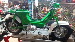 honda chaly rebuild pt6. Will it run 