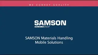 SAMSON Materials Handling Mobile Feeder-Solutions as 3D Animation
