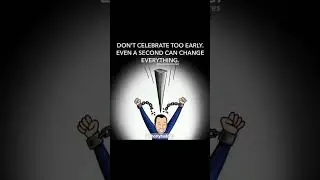 Don't celebrate too early #motivation #motivational #success