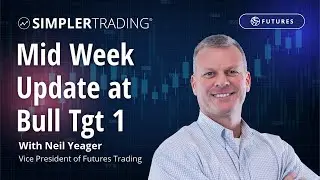 Futures Trading: Mid Week Update at Bull Tgt 1 | Simpler Trading