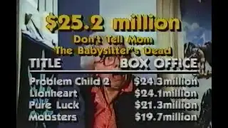 HBO Video Store Retailer Promo VHS  w/ Don&rsquo;t Tell Mom the Babysitter&rsquo;s Dead, Contest + More Films!