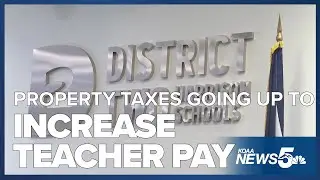 Property taxes going up to increase teacher pay in southeast Colorado Springs
