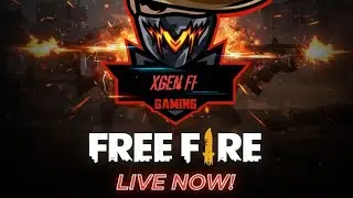 ​Xgen FF Live: 1v1 LONE WOLF CHALLENGE! 👊 Blue Custom Room ID/Pass Jaldi Aao! 🔥