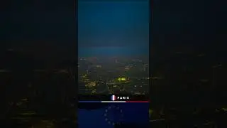 Paris Flying at Night ✈️ &ndash; Germany to Philippines via Paris