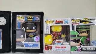 Funko Pop BatMan 25th Anniversary,  Iron Man , The Riddler #funkopop #funkofunatic #funkofunaticph