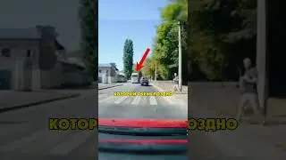 Еле Успел Нажать На Тормоза