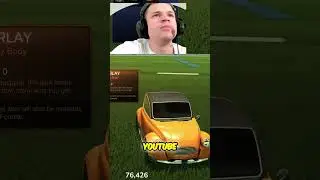 Jynxzi's Rocket League Settings and Car Customization #shorts