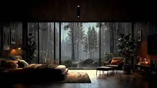 Fall Asleep in Your Cozy Bedroom: Rain on Window & Piano