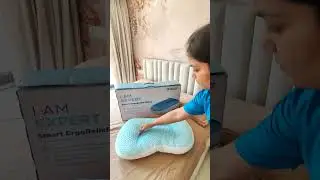Let's Unbox The Sleep Company's SmartGRID ErgoRelief pillow 💤 | Riti Bhadani | #ytshorts #shorts #yt
