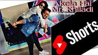 Akela Hai Mr Khiladi #shorts Tmwc Lalit Singh & Shivani Mehra Dance Choreography