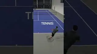 Когда съел с утра мало каши и не успеваешь добежать до мяча 😂 #tennis #tennislife