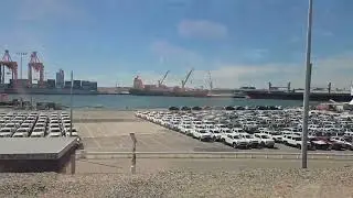 Fremantle Port Scenery on TransPerth 