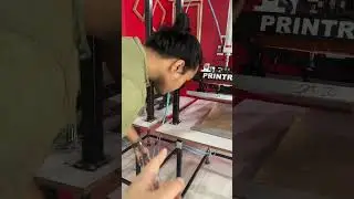 Semi-Automatic Screen Printing Machine #screenprinting