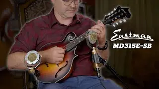 Eastman's Best-Selling Mandolin Just Got Better! | MD315E-SB Specs & Samples