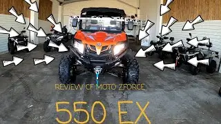 REVIEW(RO) CFMOTO ZFORCE 550EX