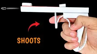 This PAPER GUN Actually Shoots ( Paper Bullets ) 😱🔥