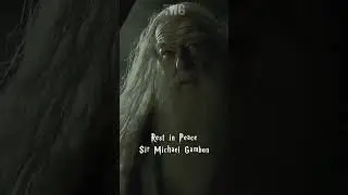 Rest In Peace, Sir Michael Gambon 🪄 #harrypotter