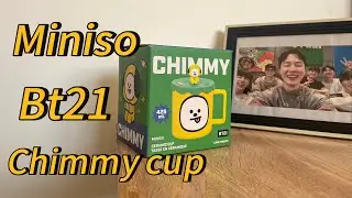 Unboxing bt21 chimmy cup💛miniso #chimmy #bt21 #unboxing #bts #bangtansonyeondan방탄소년단 #kpop #miniso 
