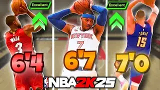 Ultimate Post Guide for Every Height in NBA 2K25 (Pt. 2)