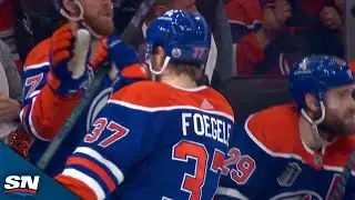 Warren Foegele Zips Wrister Past Sergei Bobrovsky For Breakaway Goal