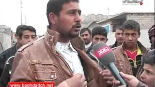 تقرير- النازحين ياكلون الحشائش ويسكنون الهياكل