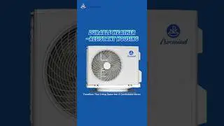 Hot Day? Switch It On, Chill Out | Wall-Mounted AC#factory #homeappliances