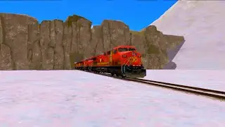 THE LONGEST FREIGHT CROSSING TUNNEL | TRAIN AND RAIL YARD SIMULATOR