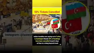 50% tickets cancelled#trending #delhiflight#turkey#azerbajian #viralshort#viralvideos #breakingnews